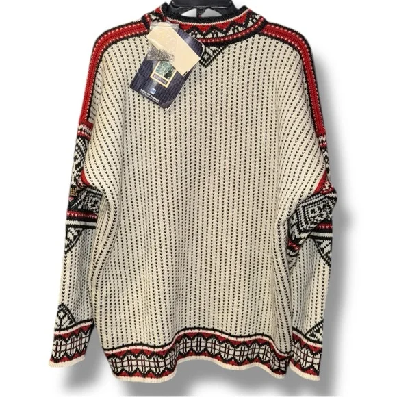 Dale of Norway Solstrand sweater, w/booklet, xtra clasps RARE NWT vintage 90’s - Picture 2 of 13